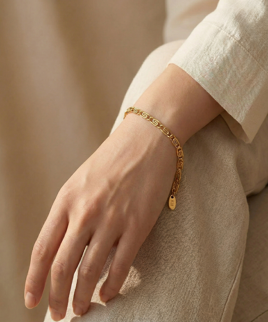 Snail Link Bracelet