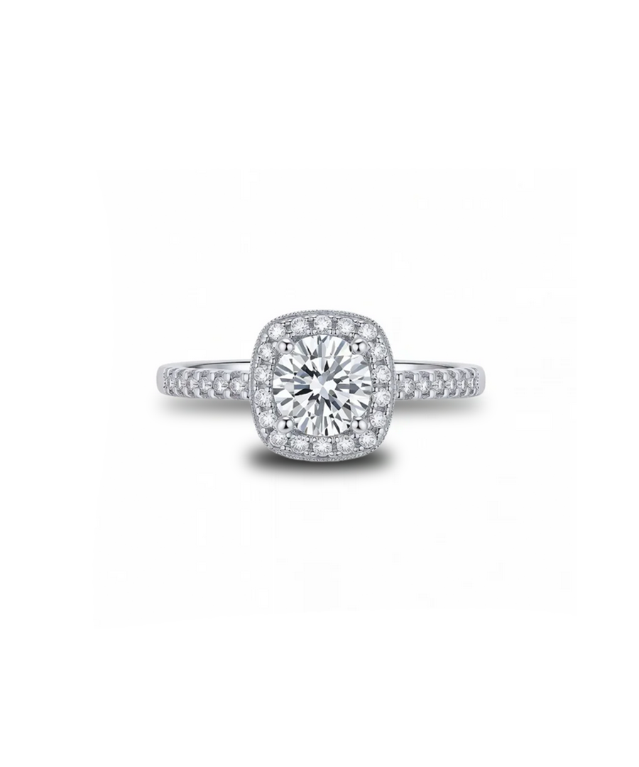 Halo Promising Ring