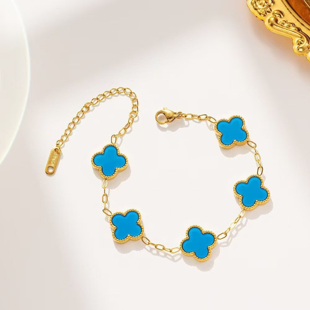 Clover Motif Bracelets