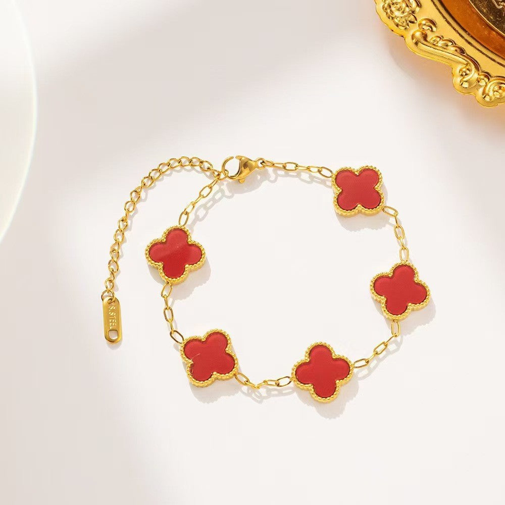Clover Motif Bracelets