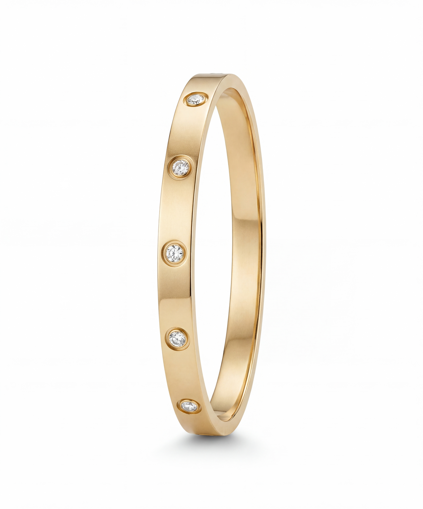 Zircon Bangle Bracelet