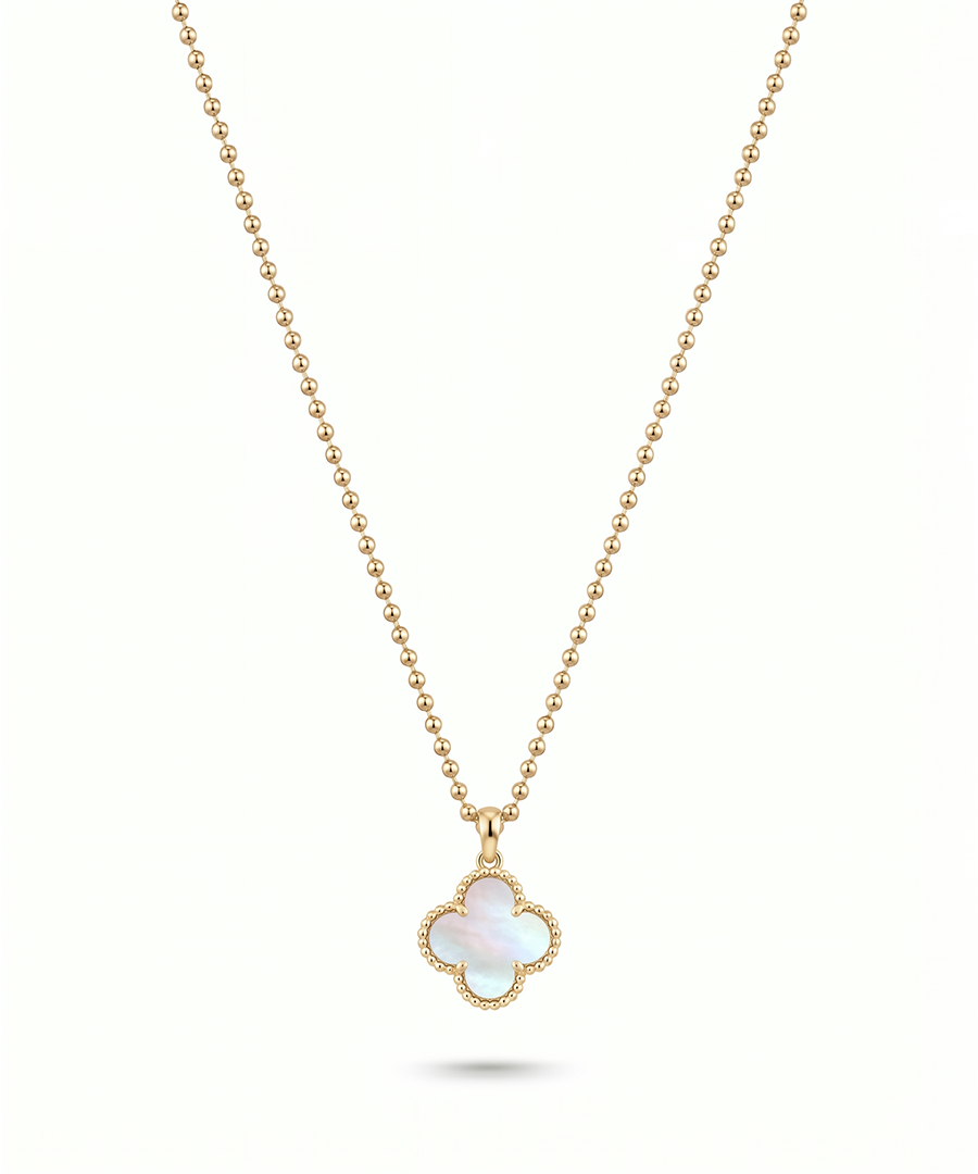 Clover gold-plated necklaces