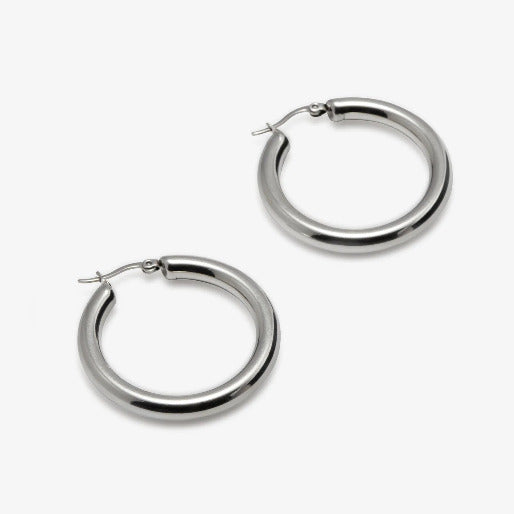 Each earring is equipped  with a hinged post closure, ensuring secure wear and ease of application.
