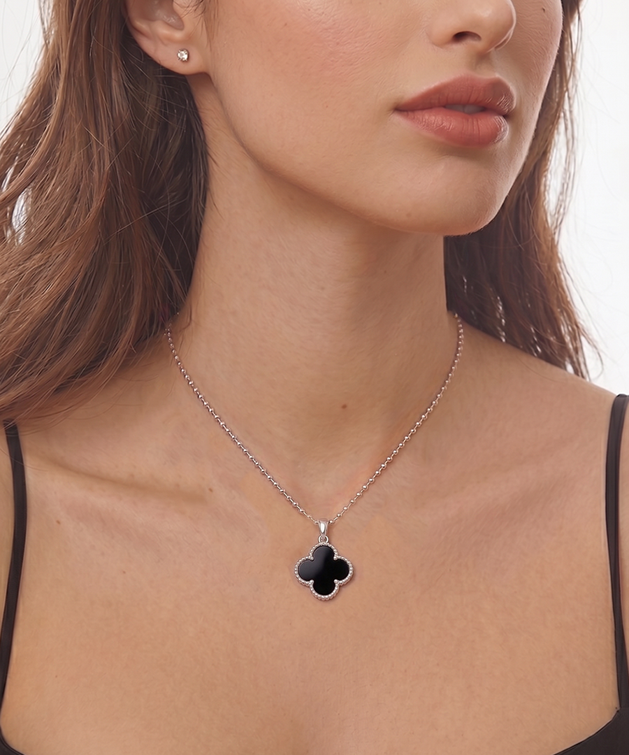 Clover gold-plated necklaces
