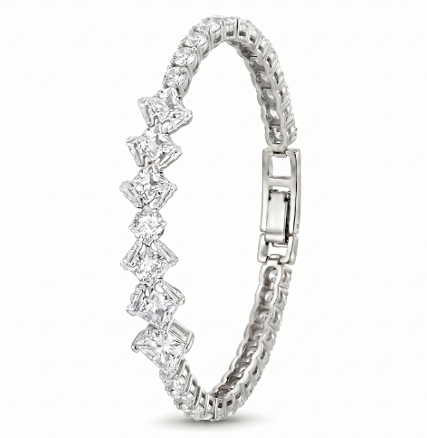 Monochromatic Tennis Bracelets