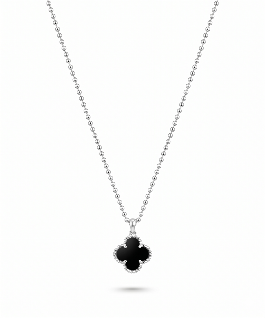 Clover gold-plated necklaces