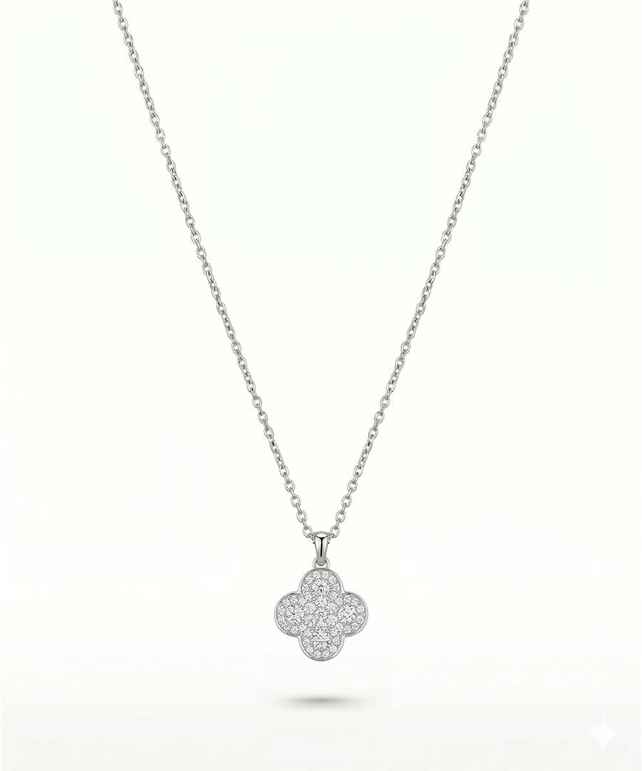 Clover gold-plated necklaces