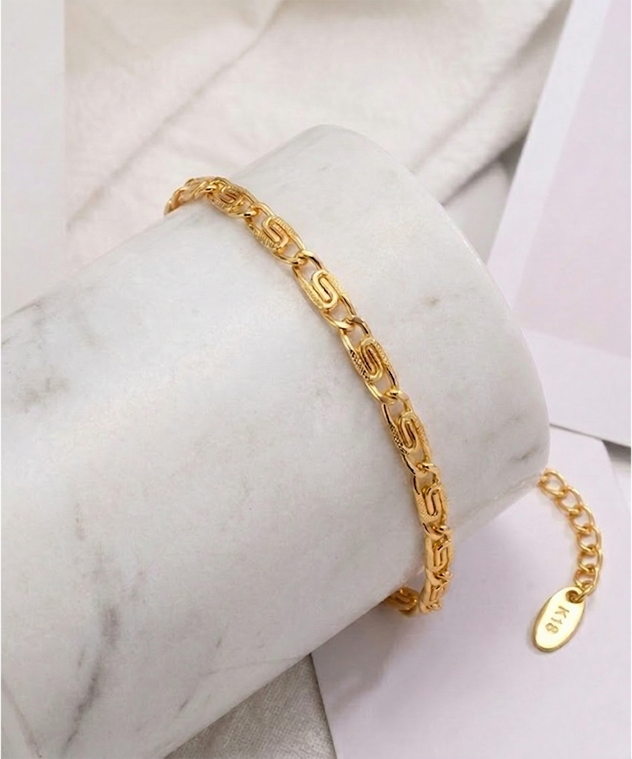 Snail Link Bracelet