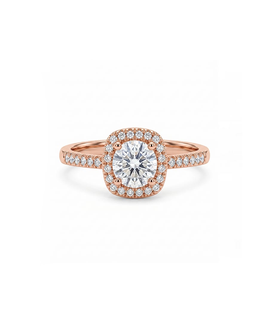 Halo Promising Ring