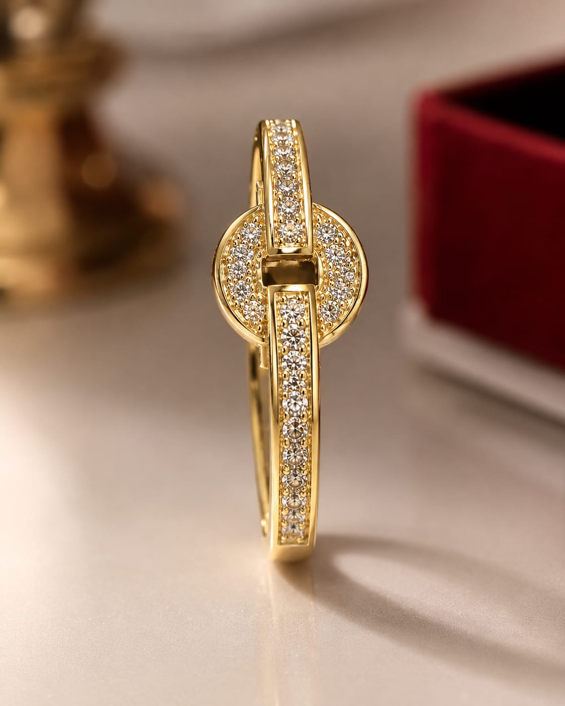 18K Gold Filled Hoop Earrings