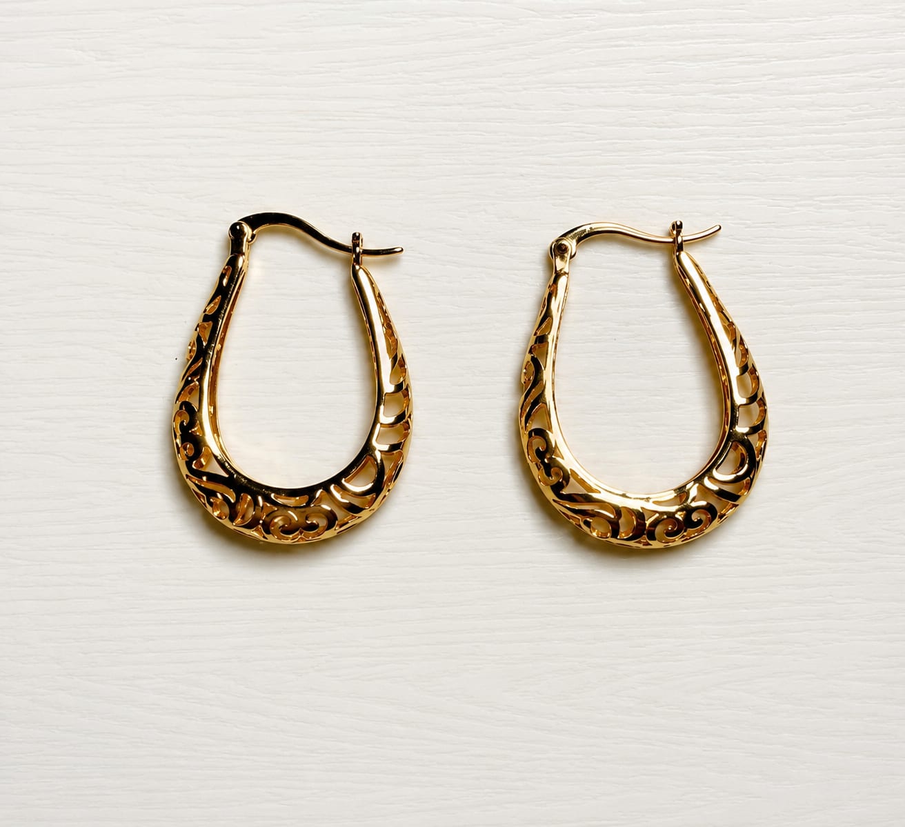 Boho Filigree Drop Earrings