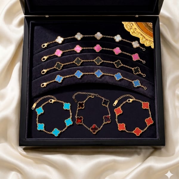 Clover Motif Bracelets