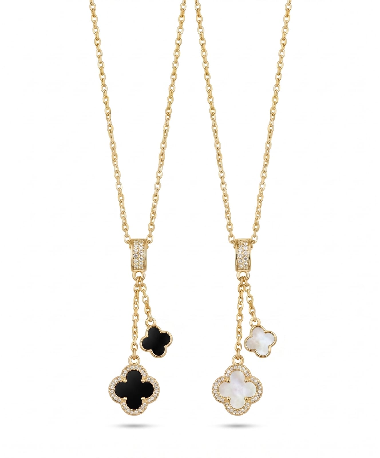 Double Clover Necklace