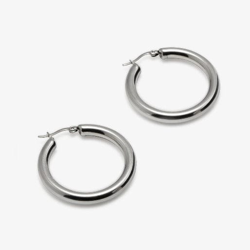 Tube Hoop Earrings