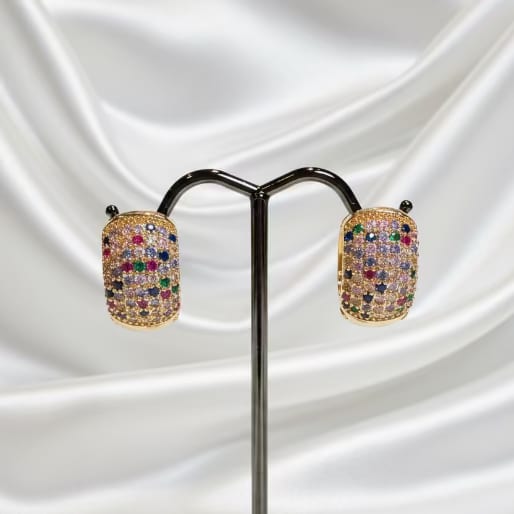 GOLD FILLED FASHION EARRINGS