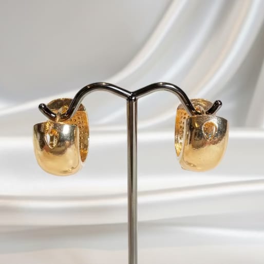 GOLD FILLED FASHION EARRINGS