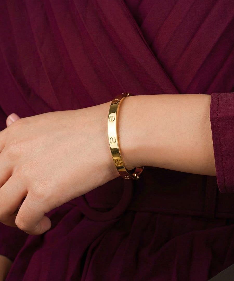 Gold Eternity Bracelet