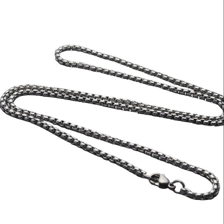 Gold-Plated Titanium Steel Box Chains