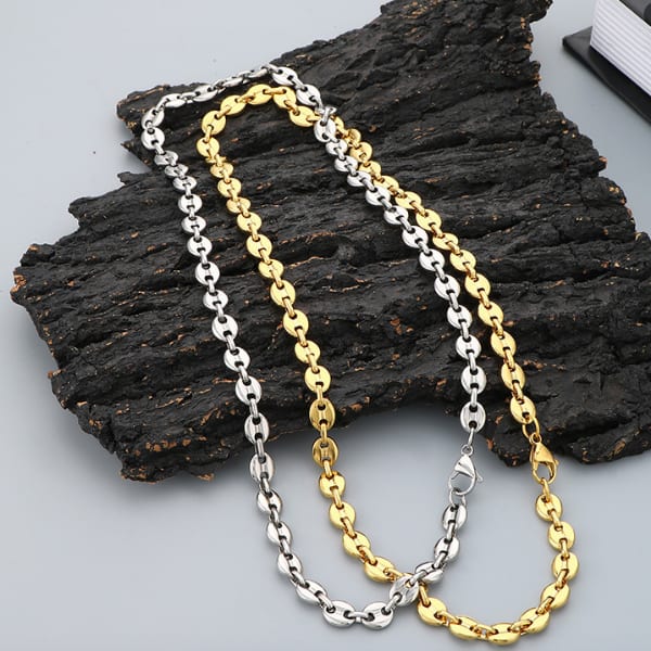 Mariner Puff Link Chain Necklace