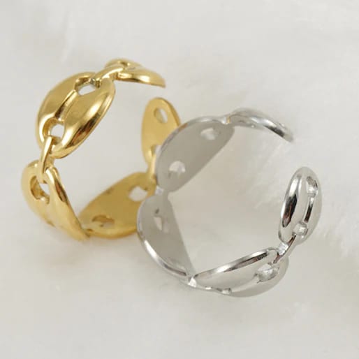 Fashion Mariner Link Open Ring