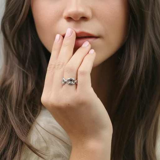 Fashion Mariner Link Open Ring